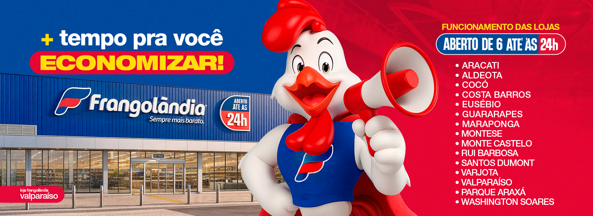 Banner Site Aberto até às 24h